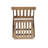 Glyndon 2 - Person Acacia Solid Wood Patio Dining Set Round Table