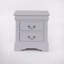 Table de chevet blanche