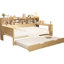 Lit de jour en bois avec lit gigogne et bureau pratique - Étude de rangement en bois de qualité-1934168819-1934168816