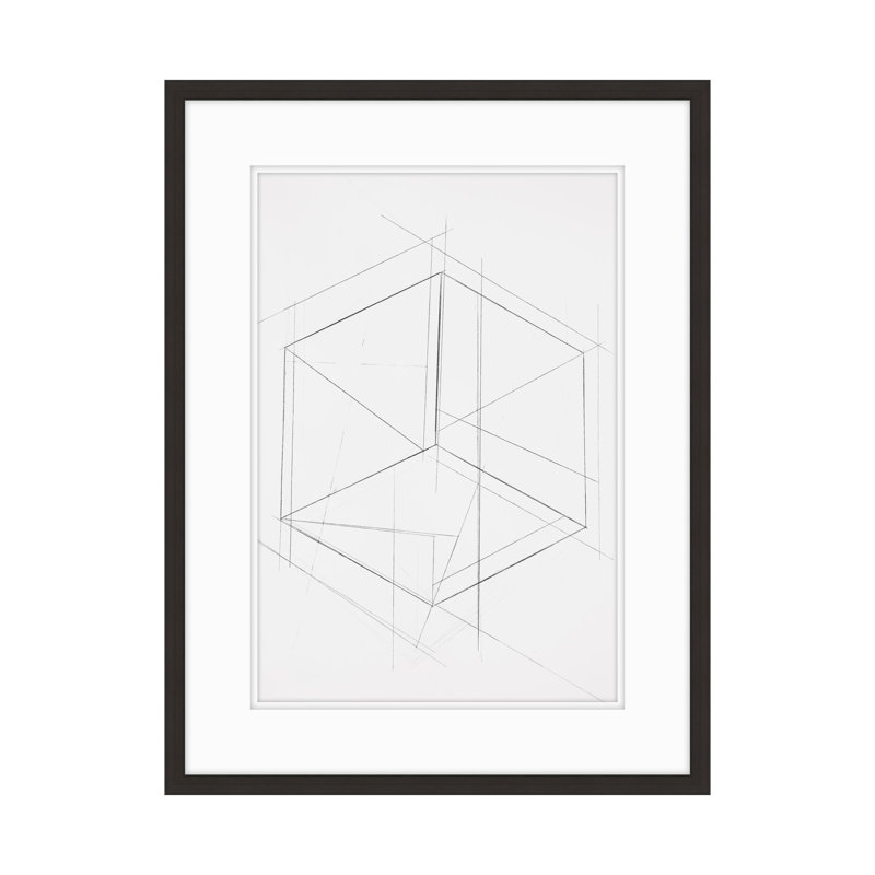 Geometric Progression 5 Print by Studio L57 Narrative, 48.25" H x 37.25" W 