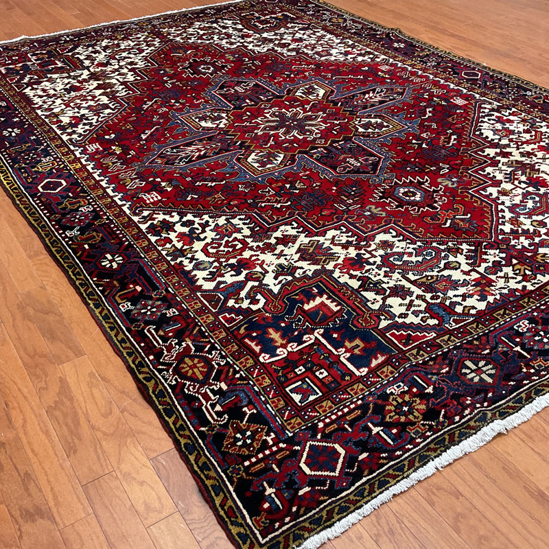 HERAT ORIENTAL Handmade Heriz Wool Rug