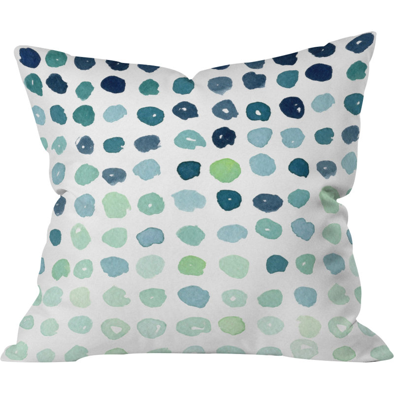 Social Proper Fallen Outdoor Throw Pillow, 18" x 18"