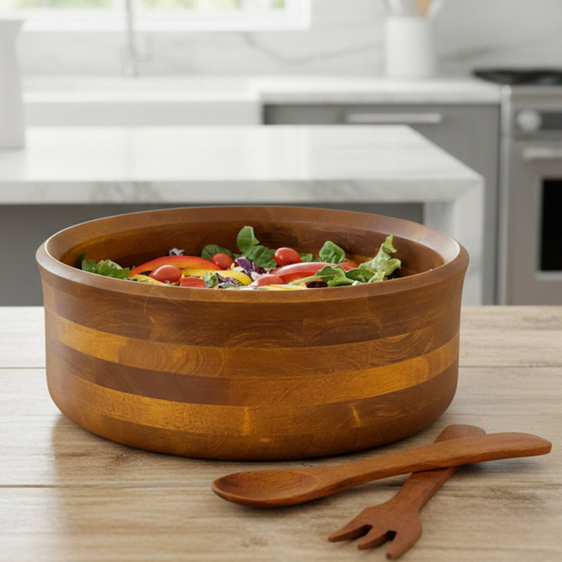 Vase avec style 64 oz. Ensemble de 3 bols à salade