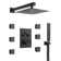 RelaxaJet Flow Sync Control Collection Shower System with Rough-in Valve