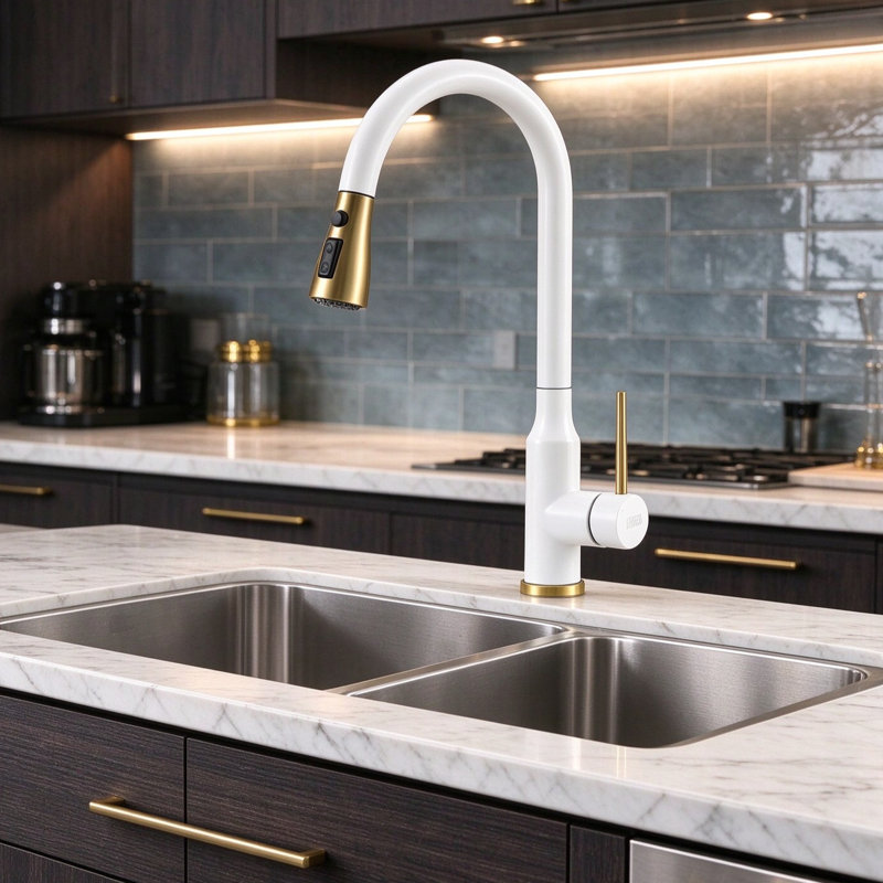 Breeins Touch Kitchen Faucet Side Spray