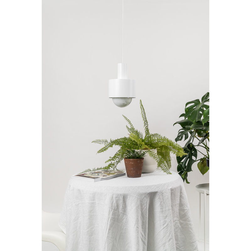 Hurtado 1 - Light Jar Pendant, White