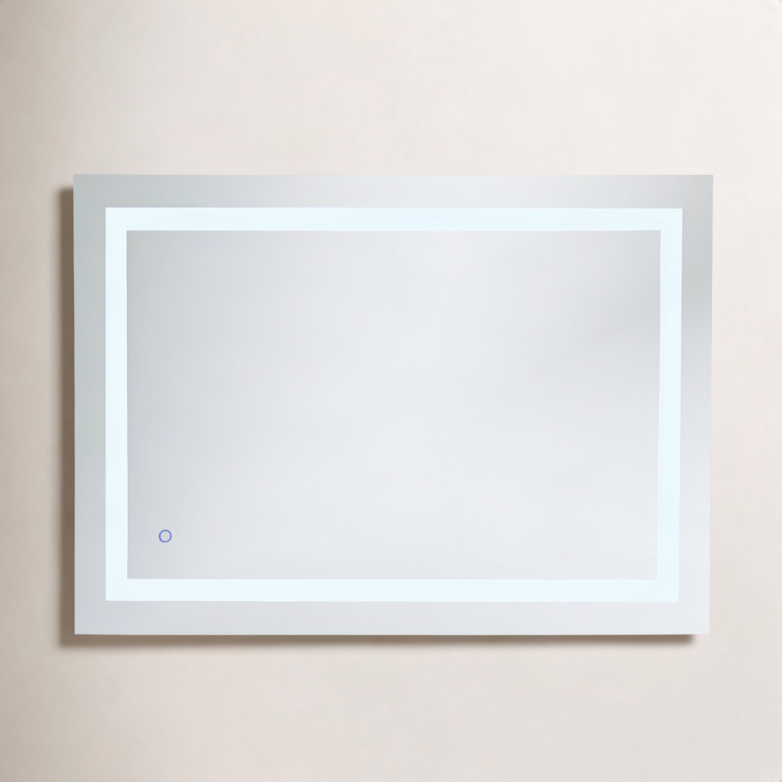 Scoles Flat Wall Mirror, 40" x 27"