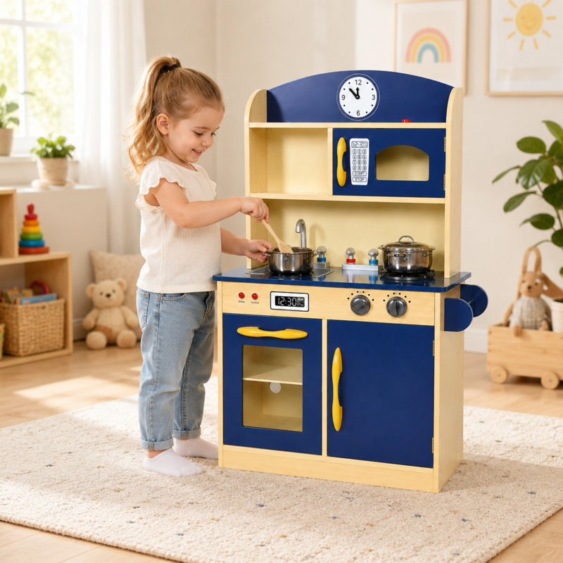 Kitchen Set, Navy