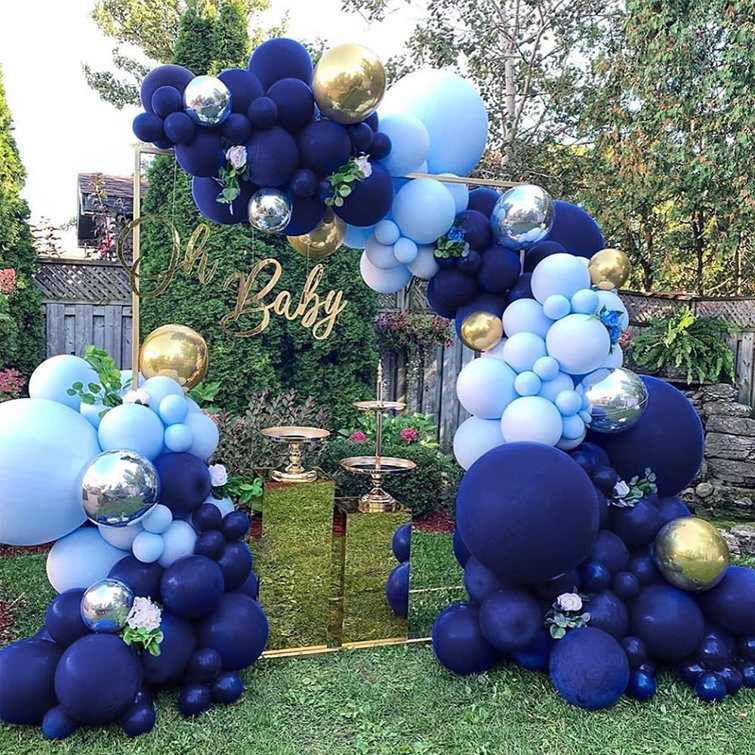 Décoration Anniversaire Mariage Ballon Anniversaire Bleu pour