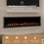 Modern Ember Highmark Smart Linear Electric Fireplace - 10 Different Flame Colors, Works With Alexa And Google Assistant-273009007