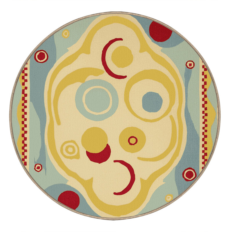 Snappy Swing Rug, Round 7'