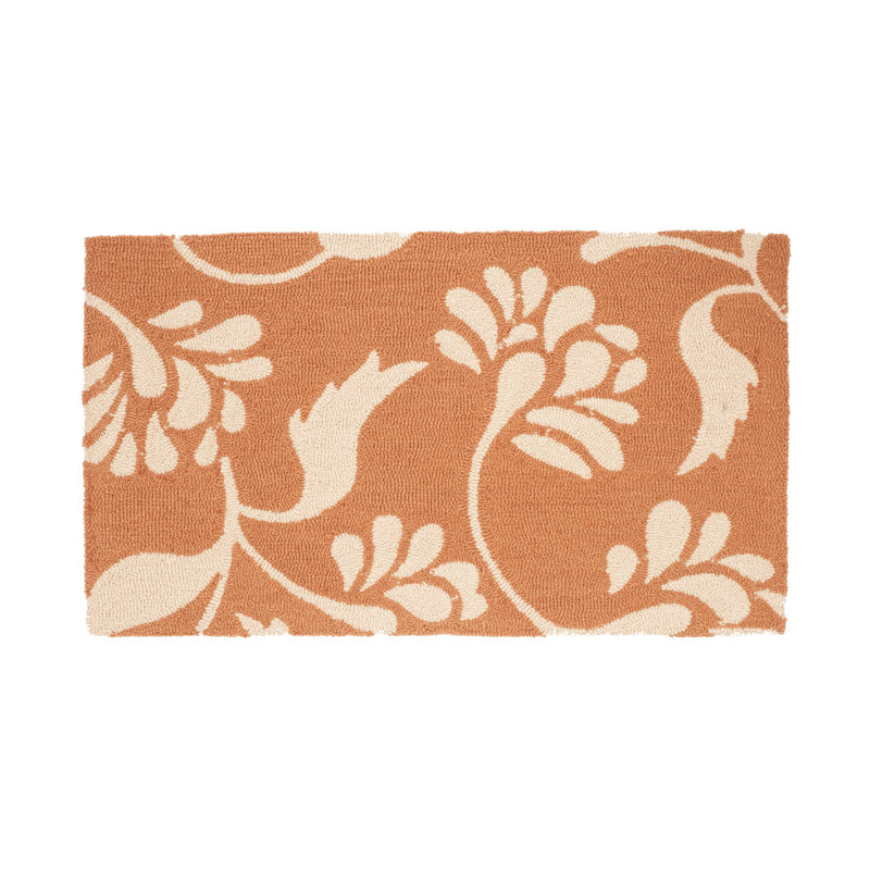 Tapis d'entrée antidérapant Sutter Meadows, Beige, Rectangle 2 pi x 4 pi