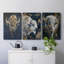Buffalo Series XLIX - Ensemble de toiles tendues avec châssis Premium - Prêt à être accroché-102398630