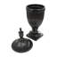 Pots décoratifs en céramique noire-1057292455
