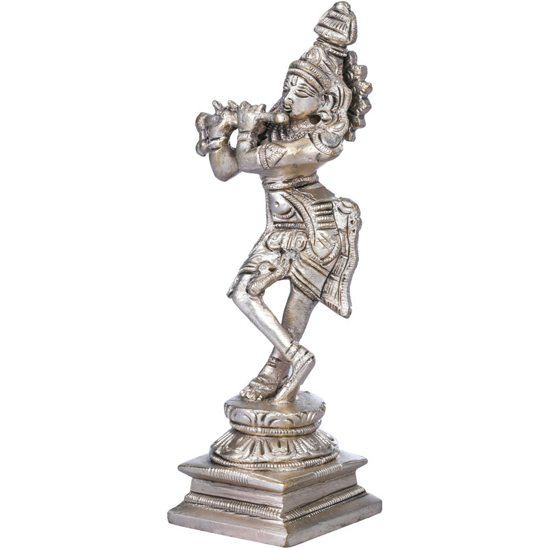 Statue de lord Krishna, Argent