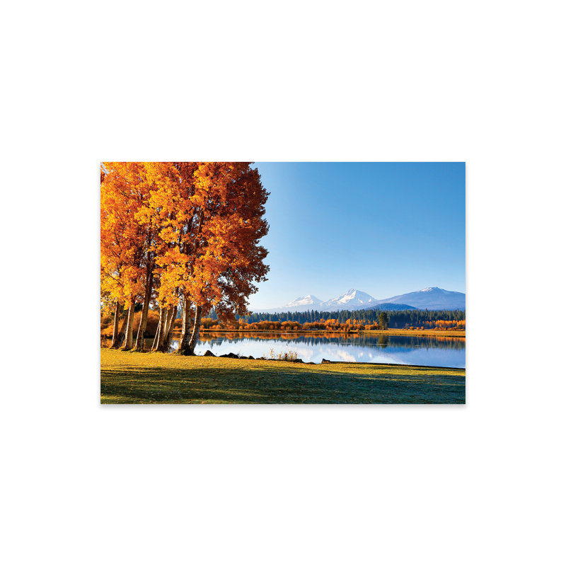 USA, Oregon, Bend, Fall At Black Butte Ranch In Central Oregon I by Hollice Looney - Unframed Print
