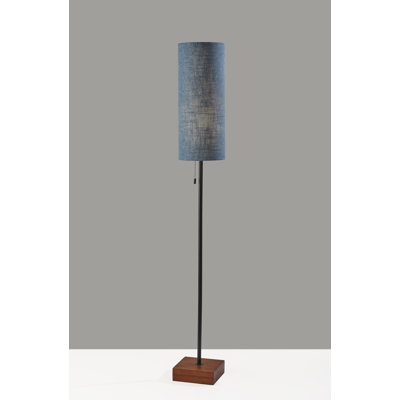 Henleaze 62'' Black Traditional Floor Lamp