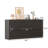 70 Inch 9 Drawers Dresser With Power Outlet, Wide High Gloss Chest Of Drawers Large, Modern Storage Drawer Dresser For Bedroom-1823098897