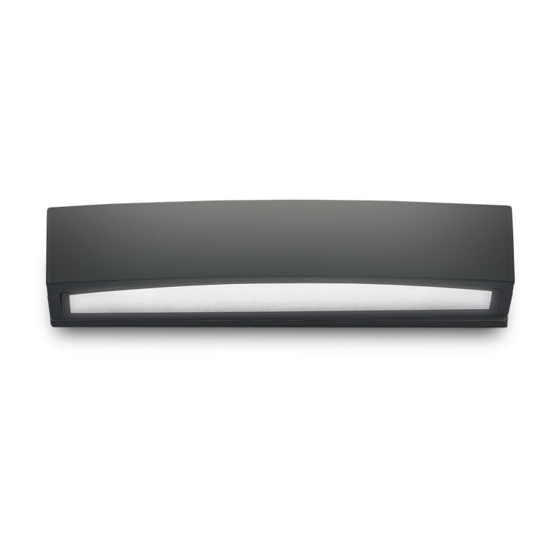Andromeda 7.5cm H Outdoor Flush Mount, Black