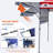 17 Ft. W x 10 Ft. D Metal Patio Gazebo