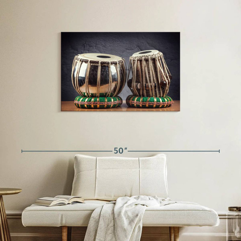 Abarca Tabla Drums, 24" H x 36" W