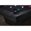 Kaci 8' Slate Pool Table In Black Ash