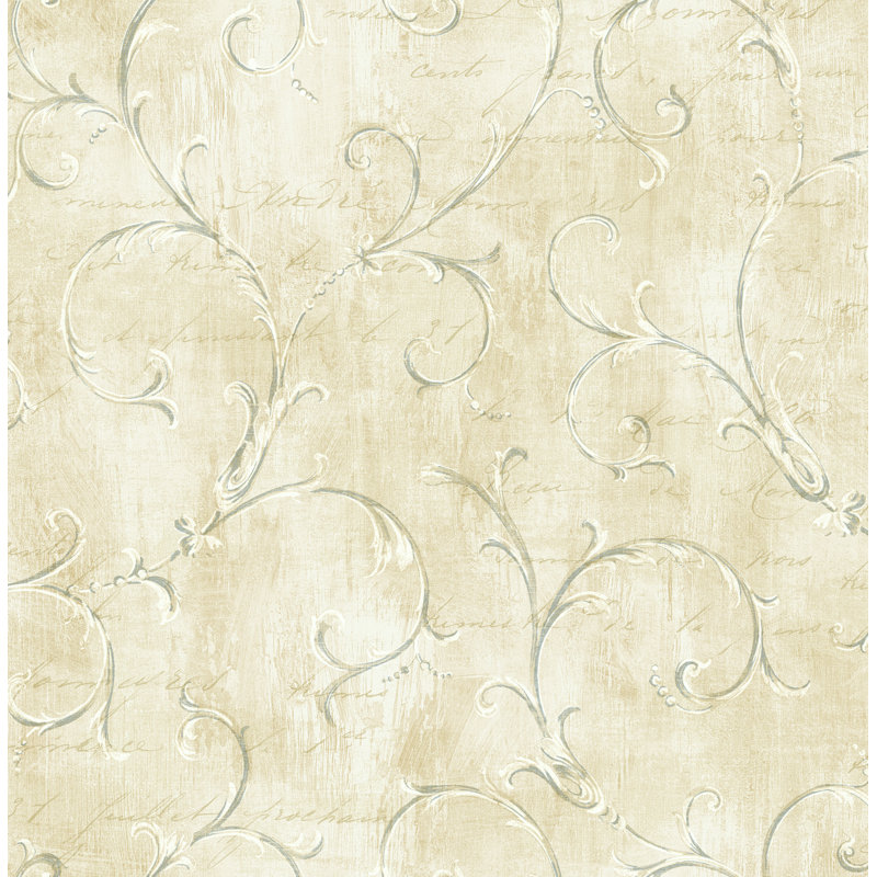 Rouleau de papier peint texturé L 33 pi x l 20,5 po Cilegon, Gris chaleureux