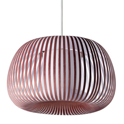 Luminaire suspendu sphérique unique à 1 lumière Ova