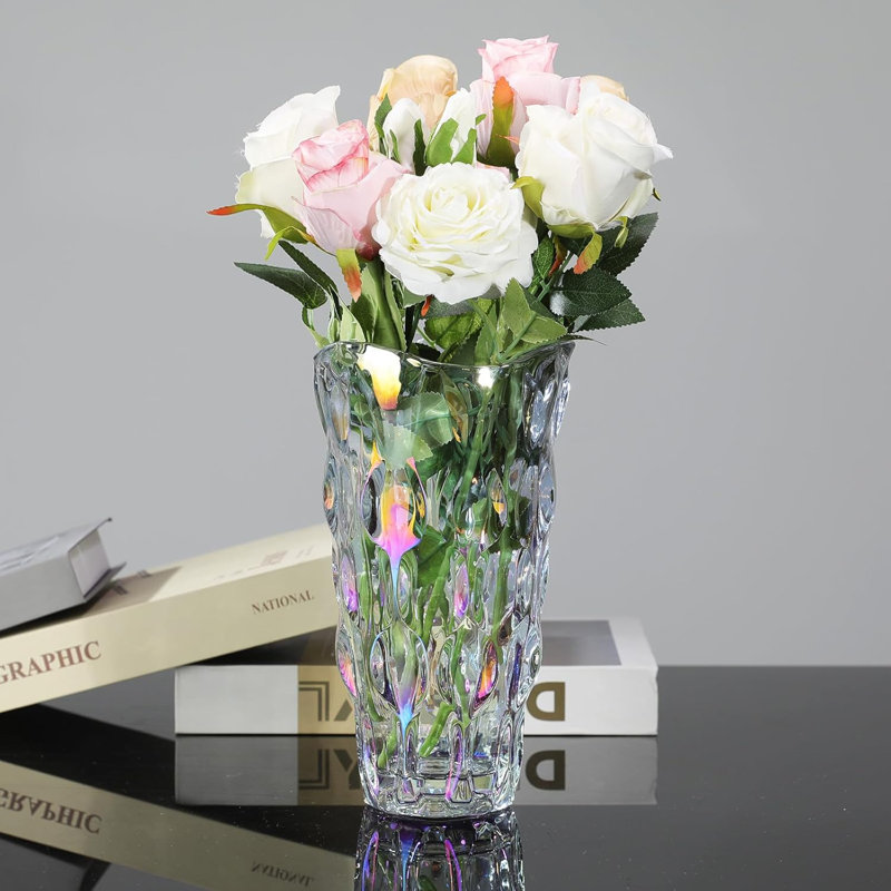 Glass Table Vase 1, Colorful