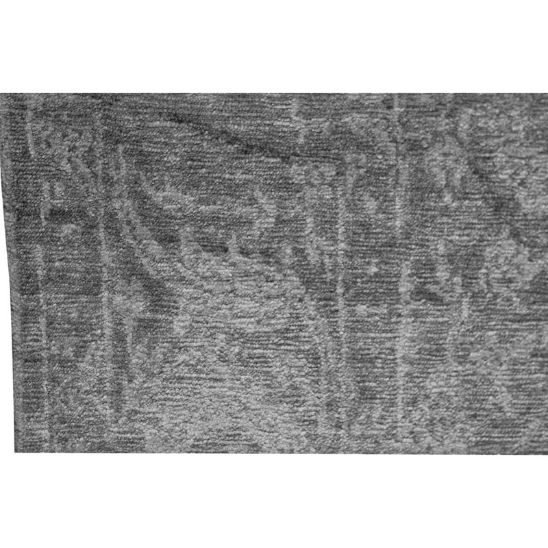 Floral Area Rug in Gray