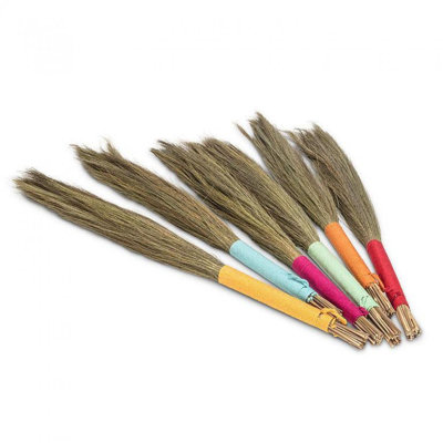 Kings County Tools Natural Straw Whisk Brooms - 12.5in Small Hand Broom Set - Walmart Supplies - View #8