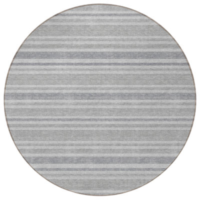 Tapis d'intérieur rond 8 po