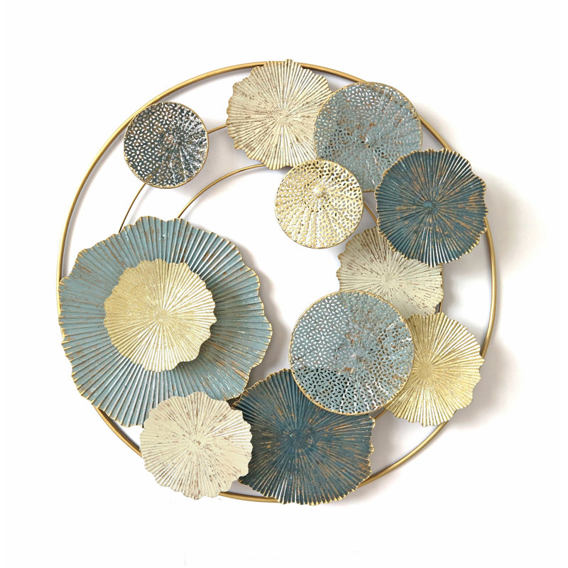 Abstract Wall Decor on Metal