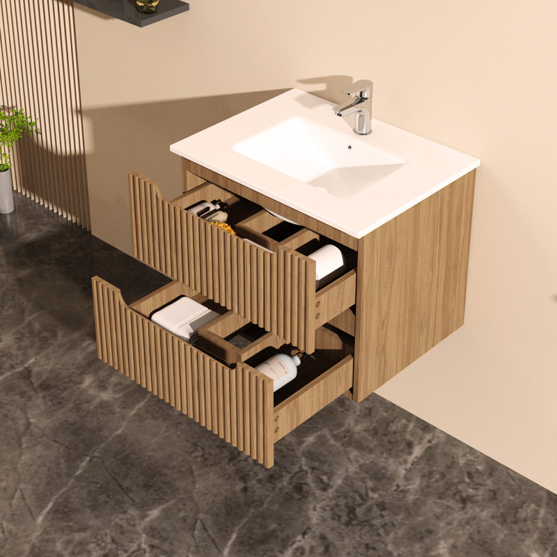Meuble-lavabo mural 24 po flottant (armoire seulement)
