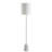 Bittner 62.5'' Chrome Traditional Floor Lamp