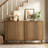 48 Pair Shoe Cabinet with Fluted Doors for Entryway,Shoe Storage Cabinet with Adjustable Shelves,-2013306792