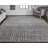 Chafic Hand Knotted Cotton/Wool Silver Gray/Ivory Area Rug-456082325