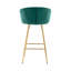 Tabourets Dardar, avec repose-pieds chromé et base / tabouret simple à pieds dorés-1566390700-1565178661