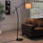 65'' LED Swing Arm Floor Lamp-1357150222-1357150223