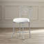 Tabouret de coiffeuse en métal Bryneville