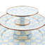 Sky Check Large Pedestal Platter