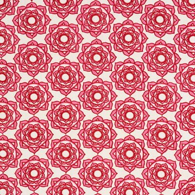 Schumacher x Molly Mahon Rose Fabric