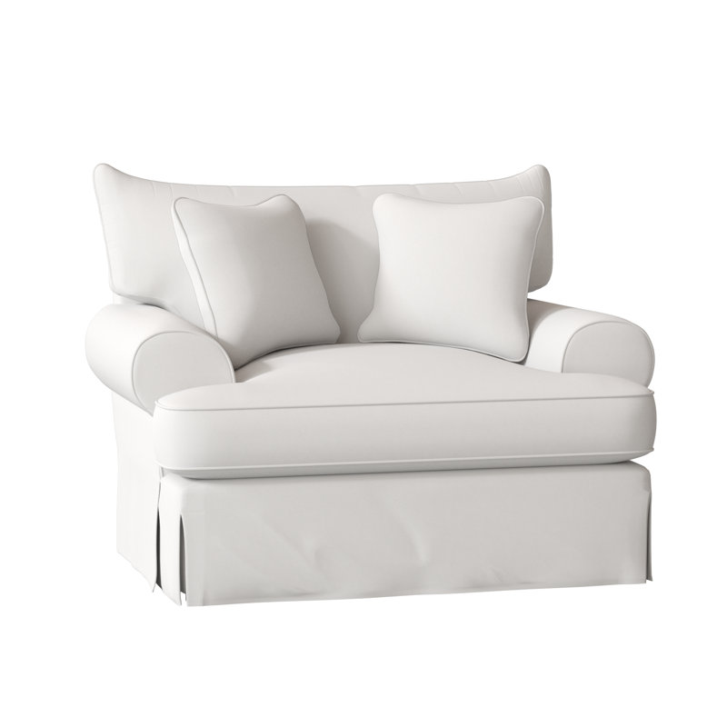 Fauteuil Chalkline, Sergé performance Peyton 31 blanc, Oui