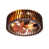 Bois naturel - Plastique - 19,7 po