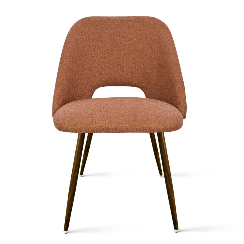 Aunnika 19'' H Upholstered Side Chair, Terra