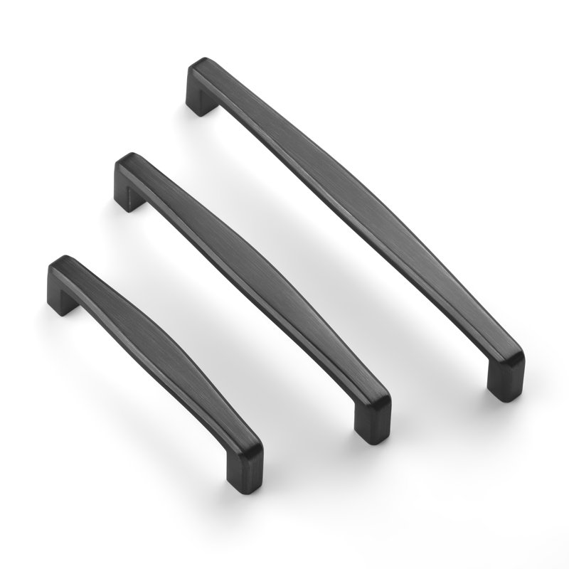 Nouvelle collection de poignées de tiroir à poignées arquées 3,75 po 5 po 6,3 po, 6.3", Nickel