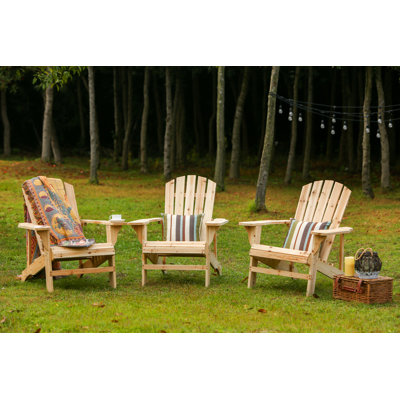 Stebbins Solid Wood Adirondack Chair