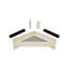 24 po × 24 po × 4 po Ensemble de banc de douche en coin flottant avec support en béton Original-269382967