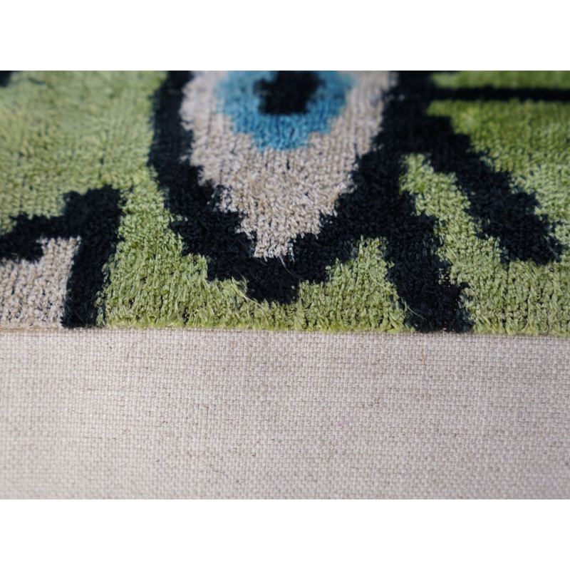 Square Pillow Cover & Insert, Green