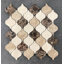 Carreau de mosaïque en marbre 2,5 po x 3 po-50870325